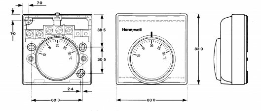 รูมเทอร์โมสตัท "Honeywell" รุ่น T6360 3 บริษัท สินสยามเอ็นจีเนียริ่ง จำกัด 1561706217021 บริษัท สินสยามเอ็นจีเนียริ่ง จำกัด จำหน่ายเครื่องทำความเย็น-อุปกรณ์ และอะไหล่