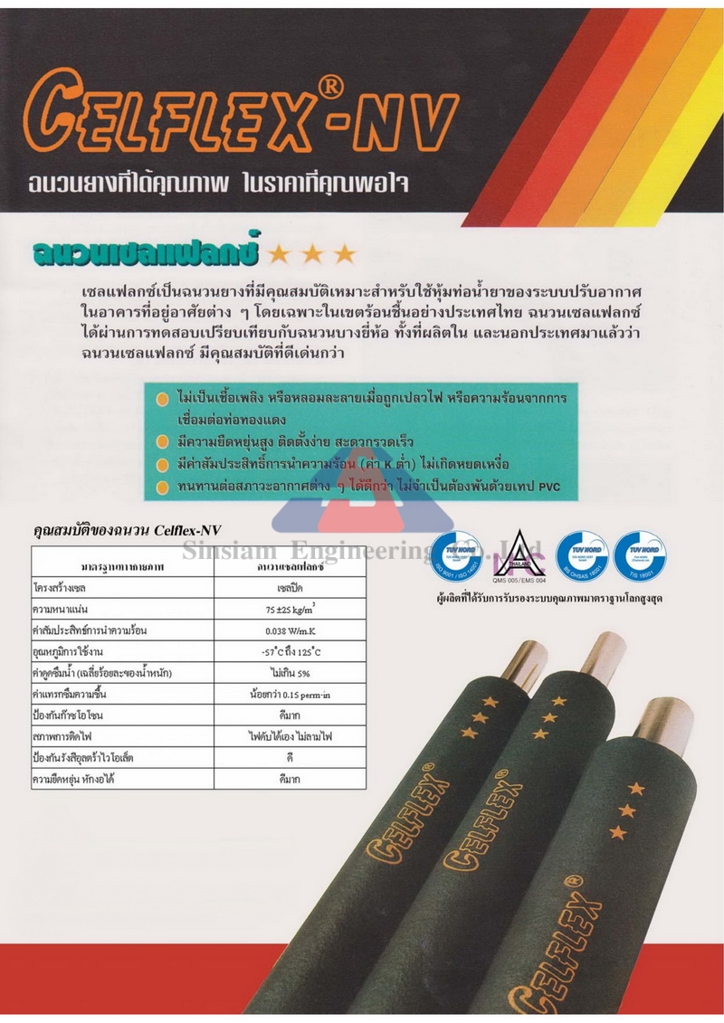 บริษัท สินสยามเอ็นจีเนียริ่ง จำกัด จำหน่ายเครื่องทำความเย็น-อุปกรณ์ และอะไหล่